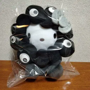 만박 산리오 미야쿠미야쿠 키리 봉제 인형 M 블랙 헬로키티