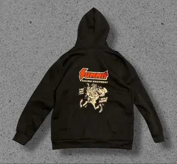 Summit Racing Equipment 후드티 2XL 블랙