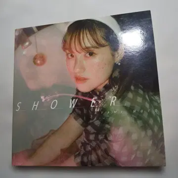무토 아야미 SHOWER 타워 레코드 한정판 사쿠라 학원 친필 사인