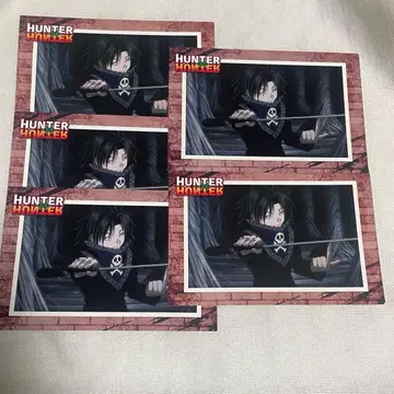 5장 세트 헌터헌터 엽서 페이탄 점프샵 특전