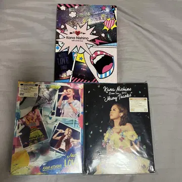 니시노 카나 라이브 DVD 묶음 판매