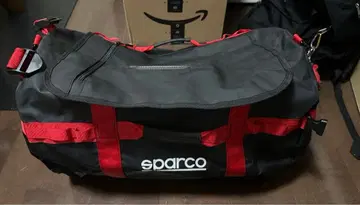 sparco 더플백 블랙/레드