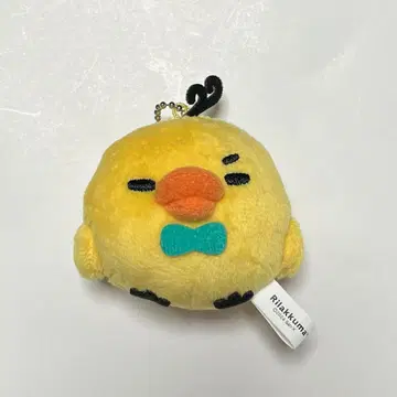 느긋한 매일 리락쿠마 볼 체인 달린 봉제 인형 마스코트 키이로이토리