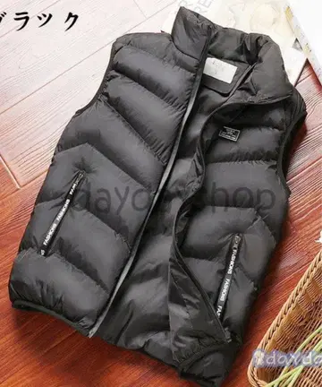 블랙 다운 베스트 XXL