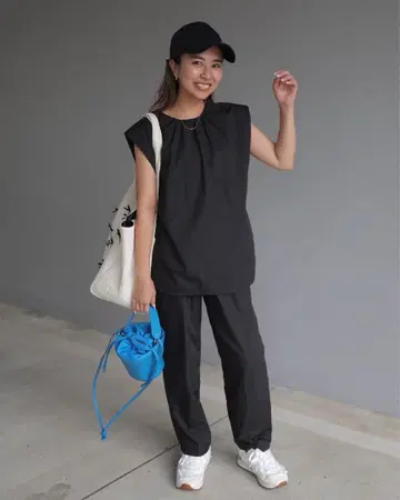 집소피아 GYPSOHILA 센터 프레스 테이퍼드 팬츠