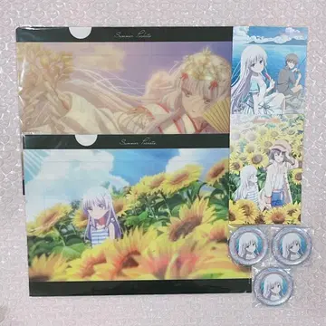 SummerPockets 사마포케 바닥아소비 캔뱃지 나루세 시로하