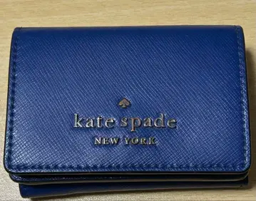 배송비 포함 kate spade 3단 폴더형 지갑 블루