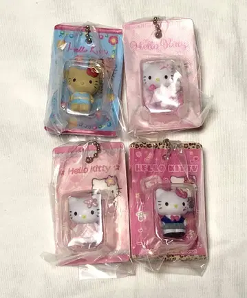 헬로키티 패키지 미니어처 컬렉션 4개 세트