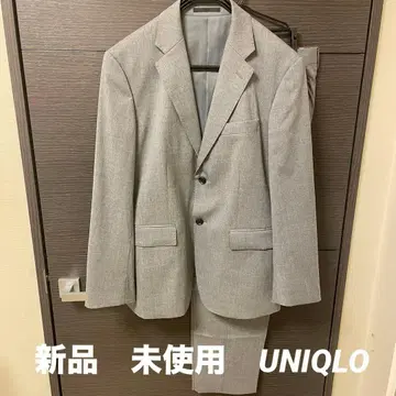 새상품 미사용 UNIQLO 프리미엄 울 슬림핏 수트
