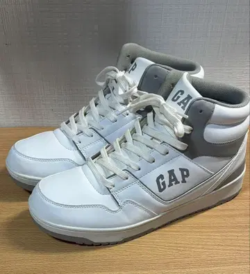 GAP 하이컷 스니커즈 화이트/그레이