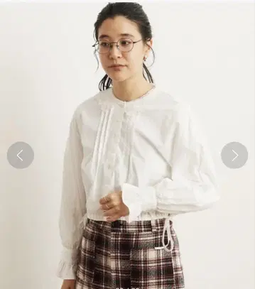 fig London Tuscany lace blouse
