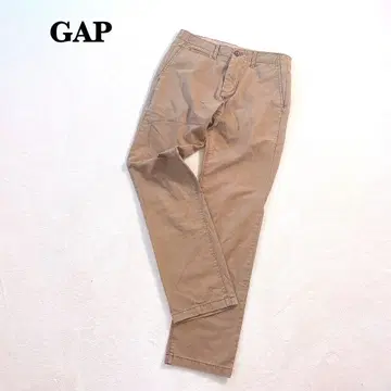 갭 GAP LIVED-IN SLIM 치노 팬츠 스트레이트 73/76 면