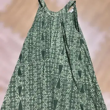 노아노아 NOA NOA 미니 진저 그린 컬러 기하학 패턴