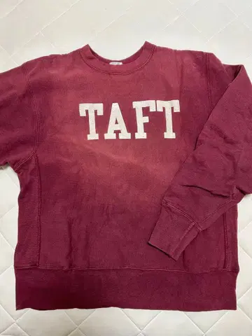 80s 리버스 위브 트리코 태그 TAFT