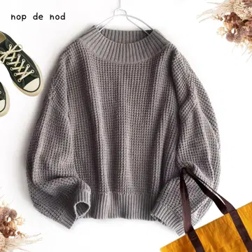 @ [ M ] nop de nod   니트 그레이
