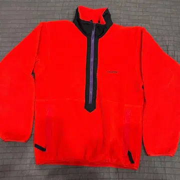 80s 파타고니아 하프 지퍼 풀오버 플리스 신틸라 USA