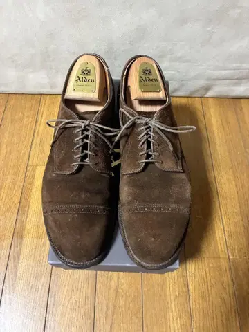 Alden 55992F 스웨이드 모디파이드 라스트 8D