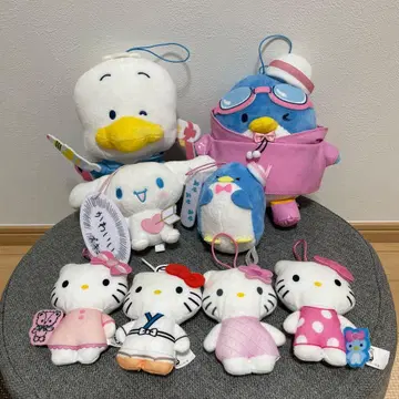 [세트] 산리오 봉제 인형 8체
