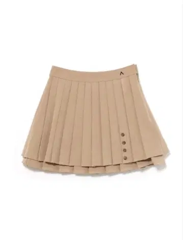 Dida pleats flare skirt Beige (S)