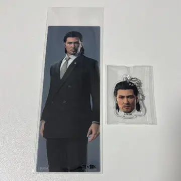 용과 같이 도지마 다이고 책갈피 얼굴 아크릴 참