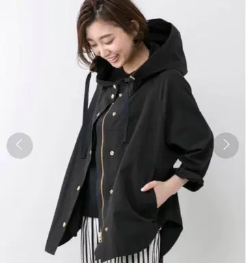 새상품급 Deuxieme Classe 후드 블루종 마운틴 후드티