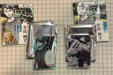 하이큐 도미노풍 아크릴 키링 오이카와 토오루 우시지마 와카토시