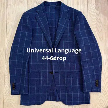새상품급 Universal Language 네이비 자켓 44-6drop