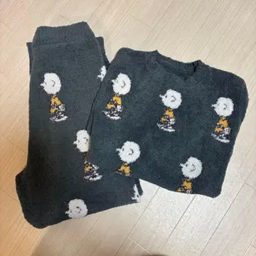젤라또피케 Peanuts 스누피 파자마 상하의 세트 찰리 브라운