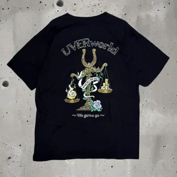 UVERworld 편대 T셔츠 사이즈 2 우버월드