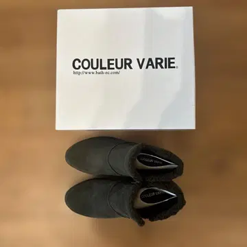 새상품 미사용 COULEUR VARIE 경량 보아 숏부츠