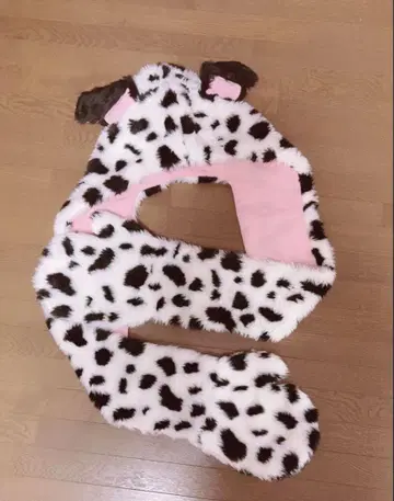 강아지 귀 달린 퍼 캡