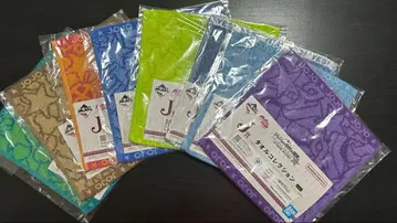 죠죠의 기묘한 모험 타월 컬렉션 7개 세트