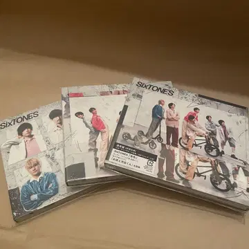 SixTONES CD 음색 세트