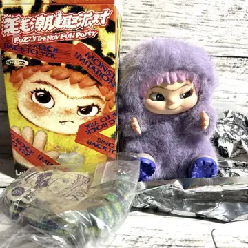WAKUKU 와쿠쿠 FUZZY TRENDY FUN PARTY 퍼플