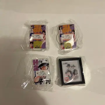 아다치 미츠루 화업 55주년 기념 캡슐 토이 4개 세트