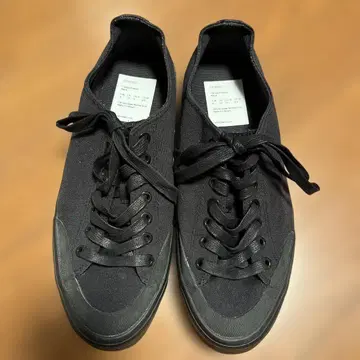 Erik Schedin 캔버스 스니커즈 블랙 26.5cm