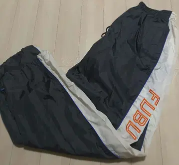90s BBOY HIPHOP FUBU vintage nylon pants