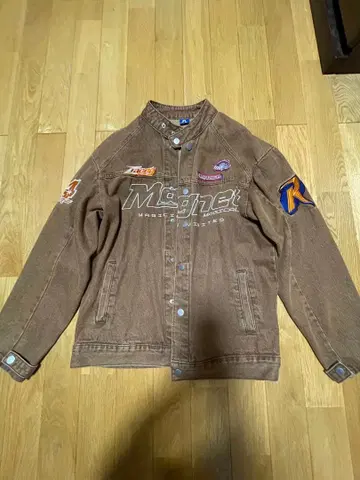 F1 브라운 데님 자켓