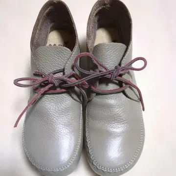 MOOi 천연 가죽 레이스업 슈즈