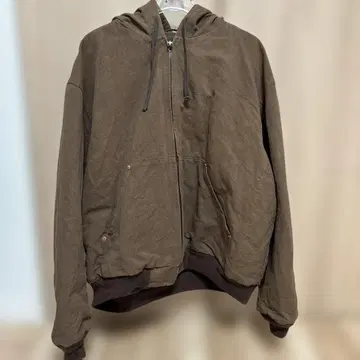 Cotton Hemp Hoody Jacket (KAKISHIBU)