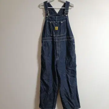 Wrangler Blue Bell 다크 데님 오버롤