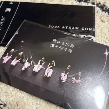 &TEAM 앙콘 업그레이드 혜택 반다나 엽서