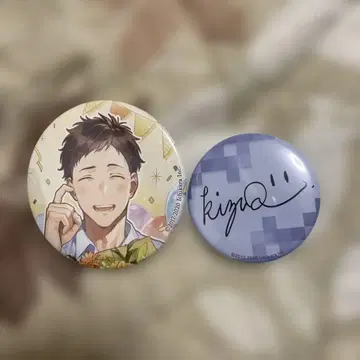 야시로 타츠키 생일 캔배지