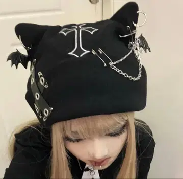 니트 모자 서브컬쳐 지뢰 체인