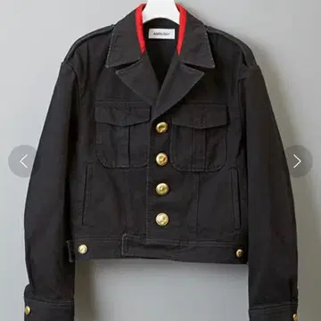 AMBUSH 밀리터리 자켓 블랙