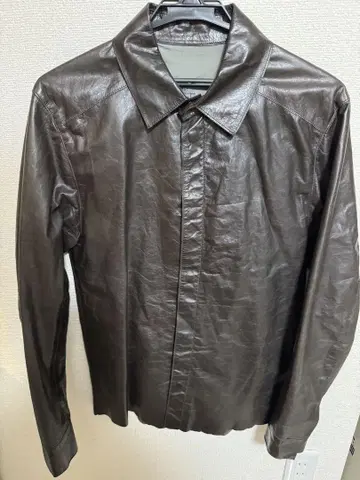 m0851/소가죽 가죽 자켓