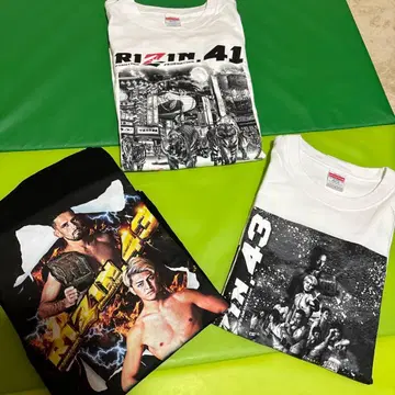 RIZIN 티셔츠 3개 세트