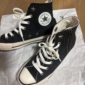 컨버스 올스타 블랙 하이컷 24.5cm