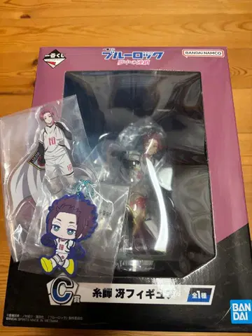 제일복권 블루 록 C상 이토시 사에 피규어 아크릴 스탠드 러버 참