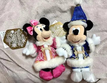 디즈니 크리스마스 2014 인형 배지 미키 미니